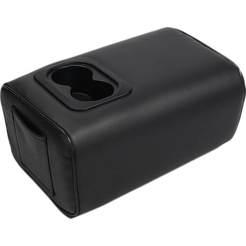 Car W/ Cup Holder Armrest Box Rear Central Armrest Box for Ford Explorer 2011-2019 Jeep Grand Cherokee 2014-2018