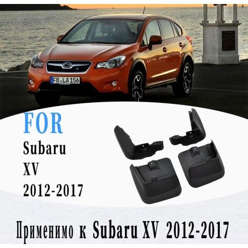 Mud-flaps For subaru XV mudguards splash guard fenders mudguard car accessories auto styling 4 pcs 2012-2017