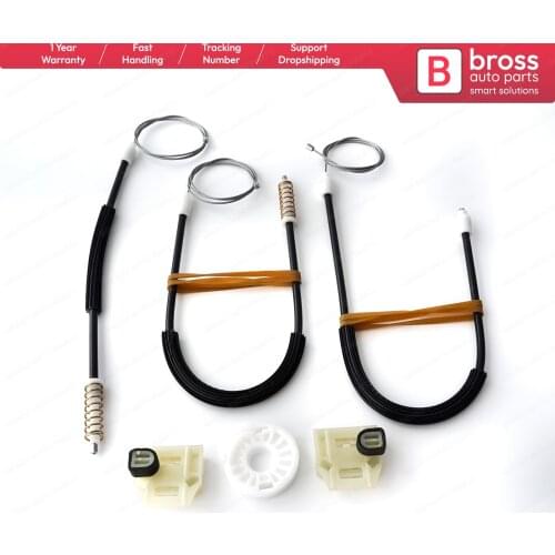 BWR5389 Electrical Power Window Regulator Lifter Repair Kit Front Right or Left Door 1M0837756 for Seat Leon MK1 98-04 4/5 Door