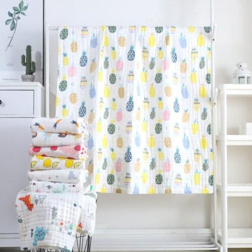 Cotton Baby Swaddles Soft Newborn Blankets Gauze Infant Wrap Sleepsack Stroller Cover Bath Towel Baby Breastfeeding Cover