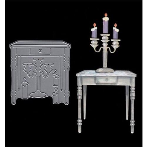 Julyarts Candlestick Fustelle Big shot Cutting Die For DIY Scrapbooking Paper Cards Craft Making Craft Decoration