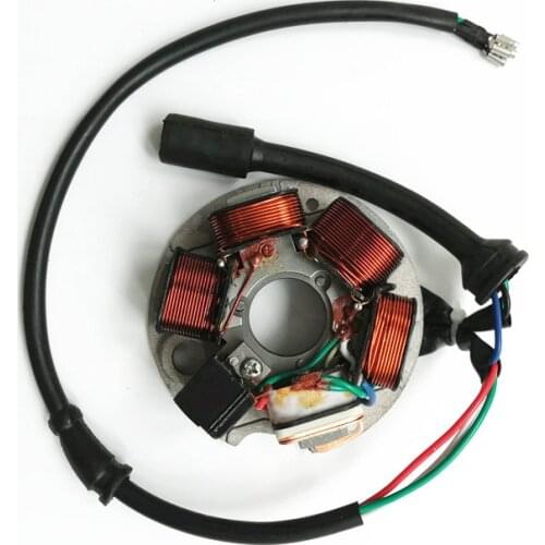 Motorcycle Generator Stator Engine Coil for Piaggio Vespa 199495 Stator Aimant Volant 3 Fils for Vespa 50 125 Pk S XL Bicasbia