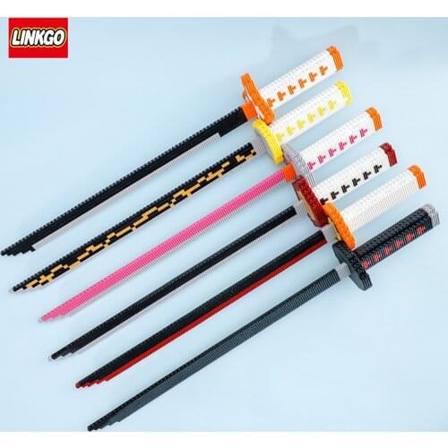 Balody Micro Building Blocks Japan 6 Kind Of Famous Swords Kids Assembly Toys Mini Legao 394pcs Bricks For Birthday Gifts