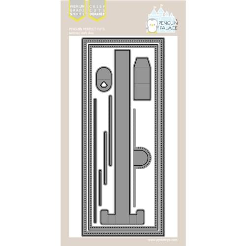 2021 AliliArts Metal Cutting Dies Slimline Pull Tab diy Scrapbooking Photo Album Decorative Embossing PaperCard Crafts Die