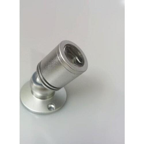 Adjustable-pitch 1w LED Mini Surface Mounted Light led downlight Jewelry Cabinet Lamp spot light 85-265v cabinet led light