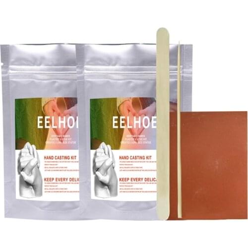 4 Optional Model Clone Powder Anniversary Memorial Statue Set Crafts Powder for DIY Hands Plaster Statue Molding G32A