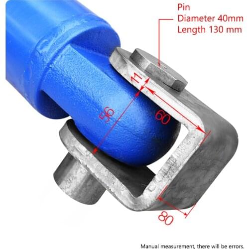 A Set of Cylinder Seats ( 2 U-shaped seats, 2 pins), Hydraulic Tools Hydraulic Cylinder Seats For 8 Tons Hydraulic Oil Cylinder