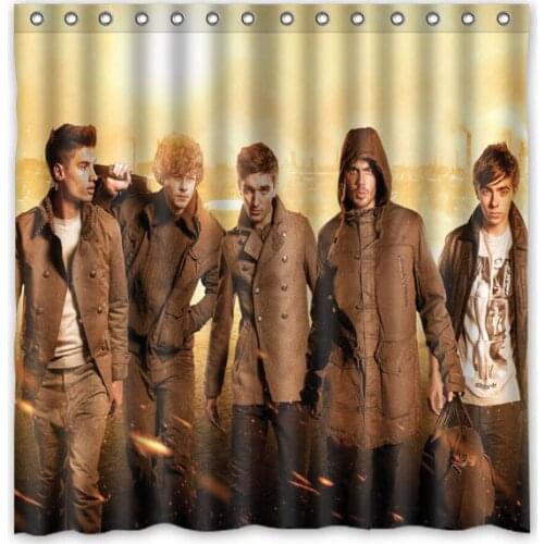 The Wanted Waterproof Mildewproof Bath Curtain Polyester Fabric Shower Curtain For Bathroom Decor 180*180cm