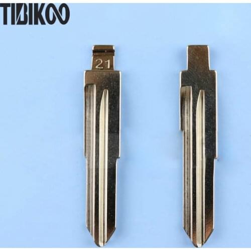NO.21 Replacement Key Blade for Toyota Corolla Side Groove