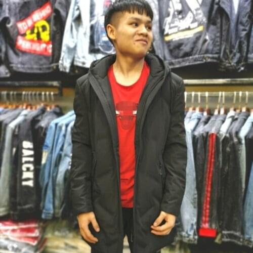 High Quality Overcoat Men Winter Thicken Hoodie White Duck Down Jacket Teenager Brand Black Casual Long Sleeve Warm Down Coat