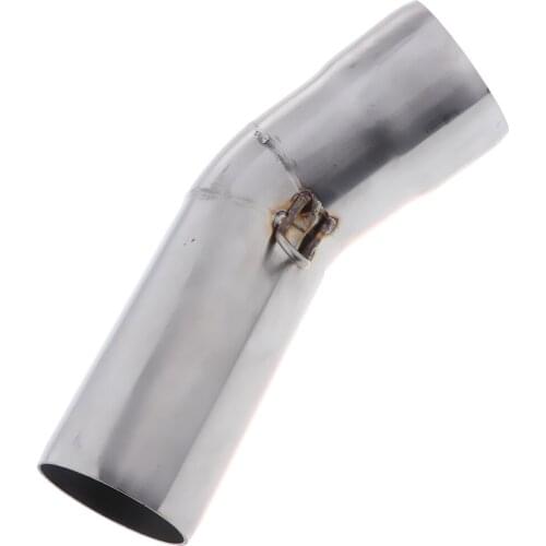 Exhaust Link Pipes Adapter Stainless Steel Middle Pipe -on Pipe 180x50x50mm