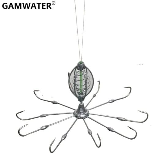 10A 1pcs 18cm explosion hook Crab Lantern Bait Case Barbed High quality Capture off ability fishing hook