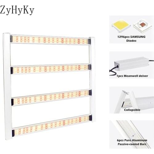 320W LED Dimmable Full Spectrum Plant Light Foldable IP65 Indoor Tent Plant Growth Lamp Plant Growth High-Power Phyto Light