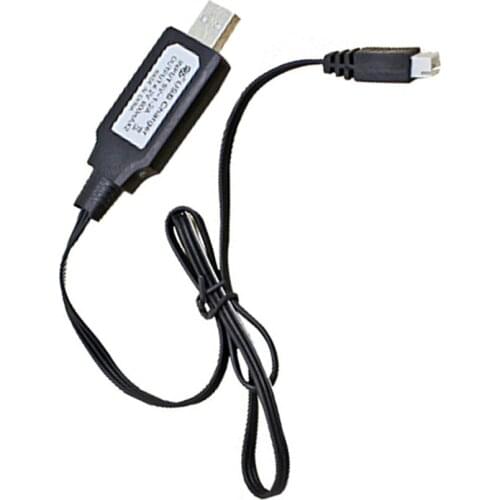 USB Charging Data Cable for HUINA 580 USB Lipo Charging Cable for 1/14 23 Channel Alloy Engineering Transporter Parts