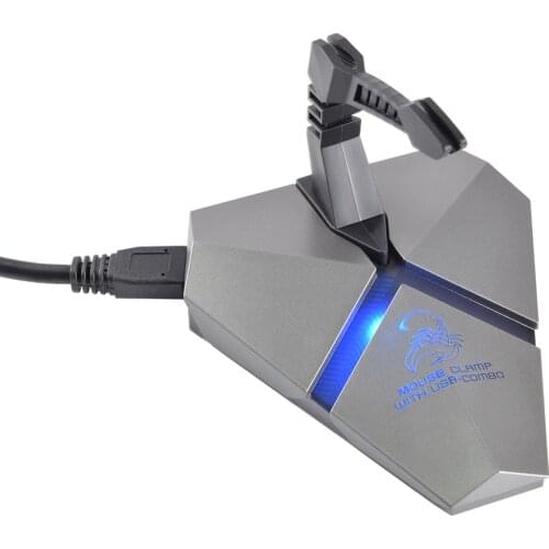 High Speed USB HUB 3-Port USB 3.0 Data Gaming HUB with Mouse Bungee USB Hub Splitter Card Reader Mouse Clamp with USB-COMBO