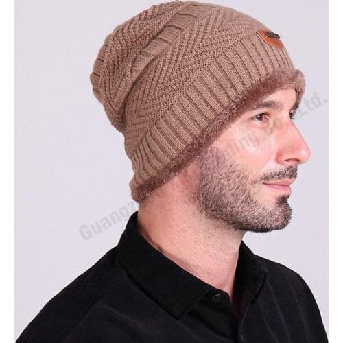 2016 hat winter fall beanies knitted winter warm cap men hat beanie knitted winter hat baggy beanies for men bucket hat