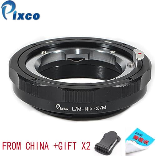 Pixco for L/M-Nik.Z/M Adjustable Macro to Infinity Lens Adapter Suit For Leica M Mount to Nikon Z6 Nikon Z7 Camera