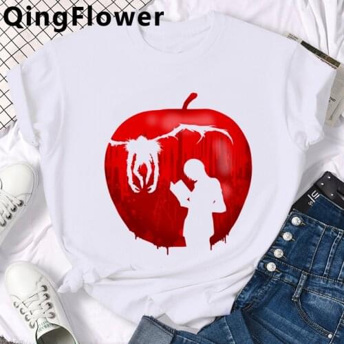 Anime Death Note Misa Amane t-shirt men grunge couple tumblr harajuku kawaii print summer top t shirt kawaii