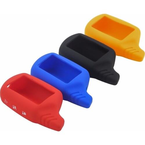 Key Cover B9 / B6 Starline B9 LCD Silicone Case for original /B91/B6/B61/A91/A6 /V7 LCD Keychain Remote Control 2 Way Car Alarm