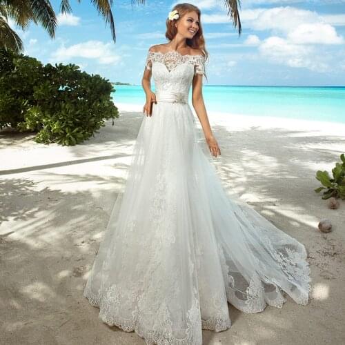 Lampades Long Wedding Dresses