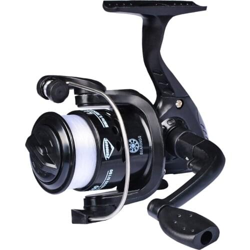 New Arrival 3BB Ball Bearings Left/Right Fishing Reel Interchangeable Collapsible Handle Fishing Spinning Reels JL200 5.1:1