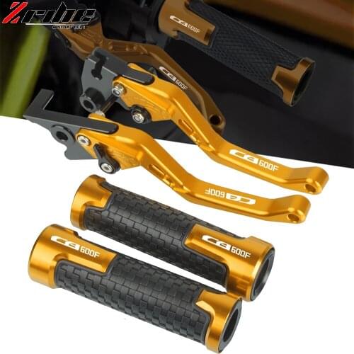 Motorcycle accessories for HONDA CB600F CB 600F CB600 F HORNET 1998-2006 05 Brake Clutch Levers Handlebar Grip Handle Hand Grips