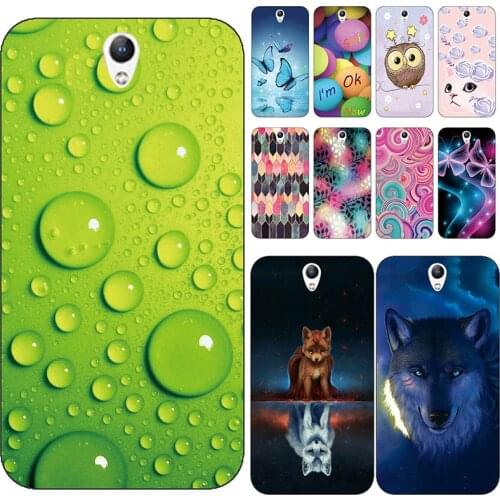 Soft Phone Case for Lenovo Vibe S1 S1a40 S1c50 Cases Panda Funda Colorful Flower Silicone TPU Back Cover Shell