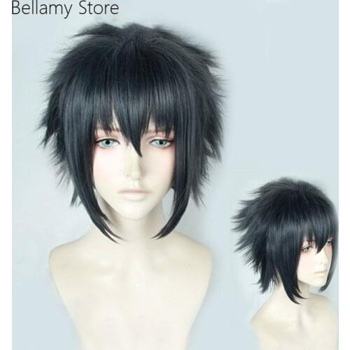 Games Final Fantasy XV Noctis Lucis Caelum cosplay costume wigs cos hairewear+wig cap