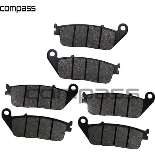 Motorcycle Front and Rear Brake Pads for HONDA GL 1500 Valkyrie 1997-1999 Tourer 2000 2001 2002 2003