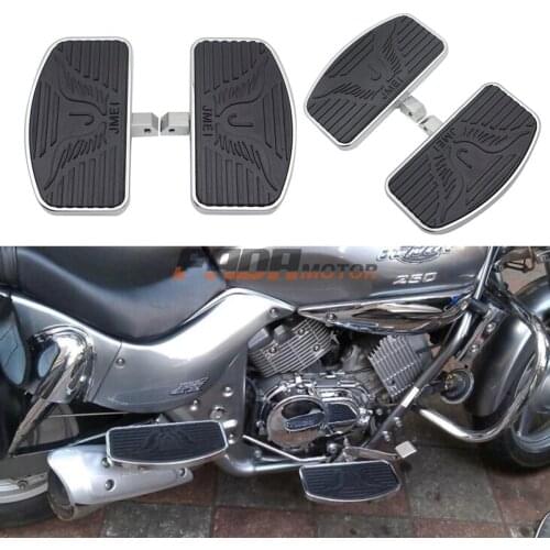 Rear Passenger Footboard Floorboard for Suzuki GZ125 Marauder GZ150 GZ150A (20cm)