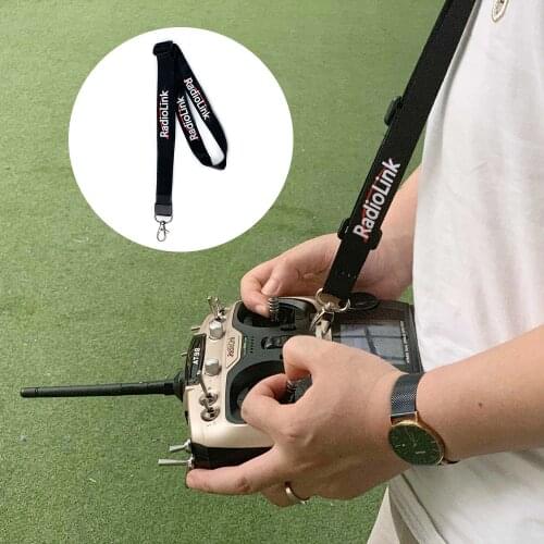 Adjustable Length Strap Lanyard for Radiolink AT9/AT9S/AT9S Pro/AT10/AT10/T8FB Neck Sling Belt for RC transmitter Hook Mount