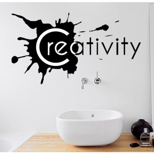 DIY creativity home decor Removable vinyl quotes Wall sticker Wall Decal Fashion Decoration for bedroom living room Mural Art