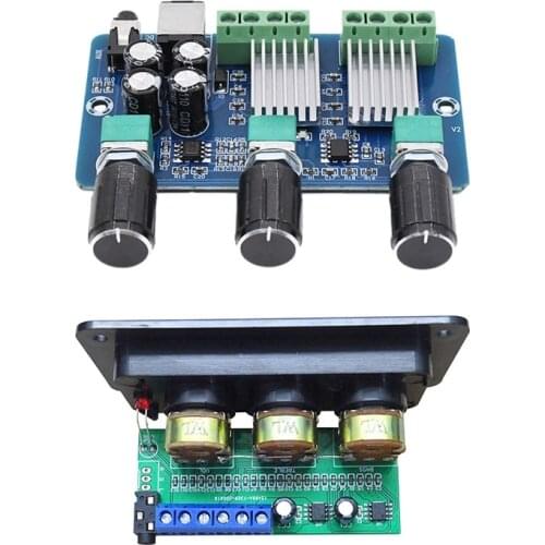 XH-A355 Digital Power Amplifier Board 2.1 Channel 2X15W+30W & Digital Power Amplifier Audio Board 2X20W Class D