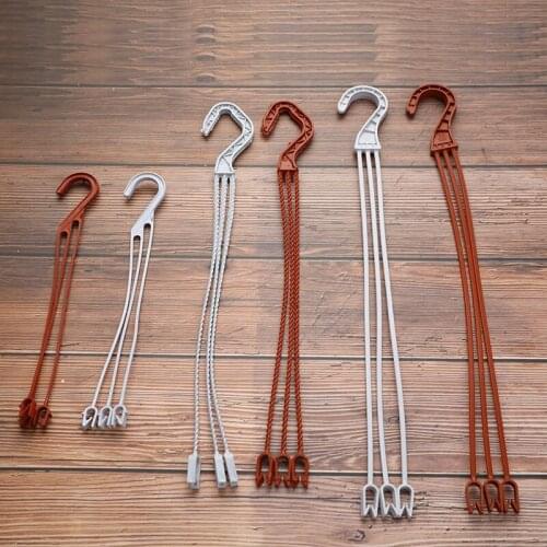 Plant Hanger Macrame Hanging Flower Pots Holder Garden Planter Hooks Home Hanging Basket Cachepot Balcony Decor 10PCS