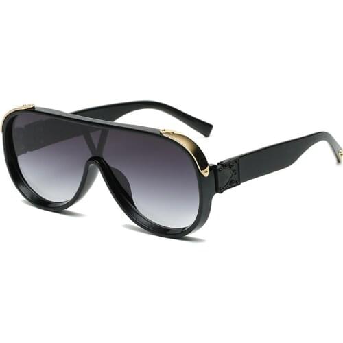 2021 Luxury Brand Design luxury Round Sunglasses for Men Travel Women Fashion Trend Retro Oversize Sun Glasses Shades UV400