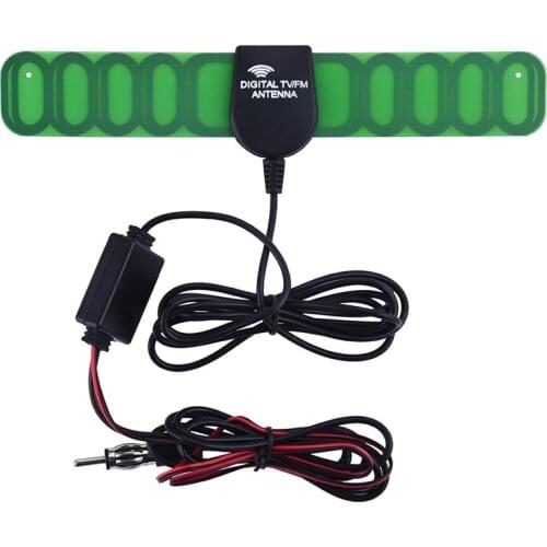 Auto Aerial Radio Antenna Automobile Antena TV Car Signal Reception Amplifier Car Digital Automobile TV FM Antenna