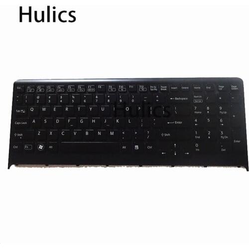 Hulics original USED For SONY VPCF2 VPCF21 VPCF22 VPCF23 MBX-243 with backlight Laptop keyboard US standard