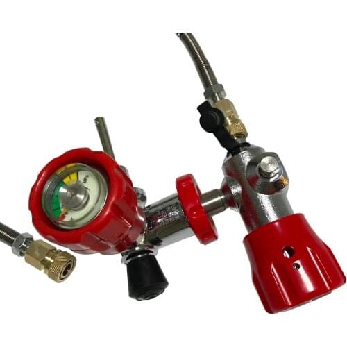 Hot High Pressure Cylinder Valve And Filling Station Connector From Big Bottle To Small For Pcp Air Gun Drop Shipping Acecare