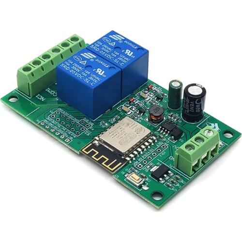 DC5V/7-80V Relay Module ESP8266 ESP-12F WiFi Things Smart Home Remote Control Switch Wireless WIFI Module Delay Relay Switch