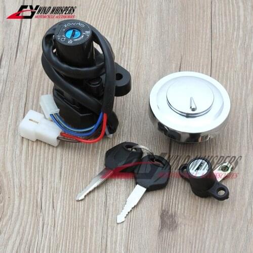 Motorcycle Fuel Gas Cap Ignition Switch Seat Lock Key Kit For Yamaha XVS950 Midnight Star 2009-2012 XVS 950 V-Star 2009-2017