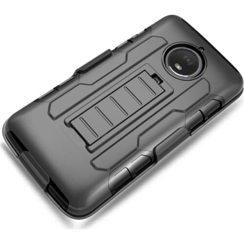 Motorola moto e4 g4 Plus z2 Play m XT1662 Z FORCE PU Silicon Rubber Rotatable Back Clip Belt Clip 360 Full Body Protection Case