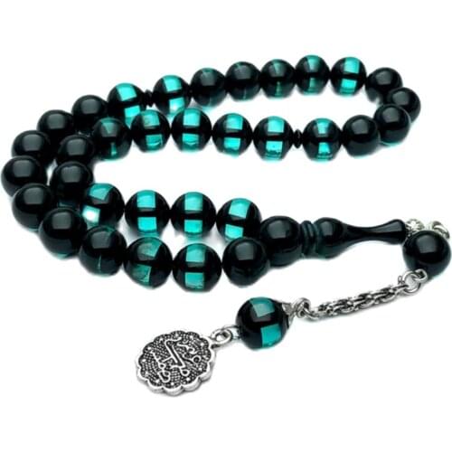 Wrist-Length Powder Amber Rosary Gift Prayer Tespihat Muslim Set мусульманские комплекты Different Colors