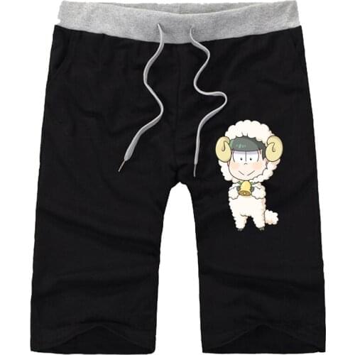 Japan anime Osomatsu-san shorts teenagers Short Sweatpants Breathable Casual Outdoor Men Shorts Summer Cotton shorts