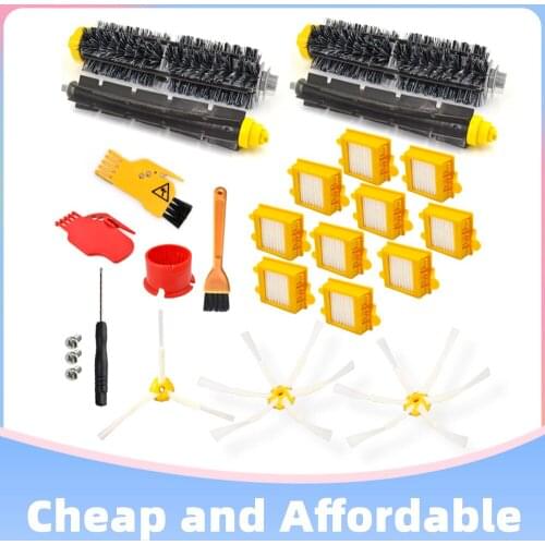 For iRobot Roomba 700 Series 770 780 790 772 774 775 760 Vacuum Cleaner Parts Hepa Filter Rubber Rolling Brush Main Side Brushes