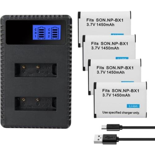 NP-Bx1 BX1 Batterie Charger for Sony DSC RX1 RX100 AS100V M3 M2 HX300 HX400 HX50 HX60 GWP88 AS15 WX350 HDR-AS300 AS30V Battery