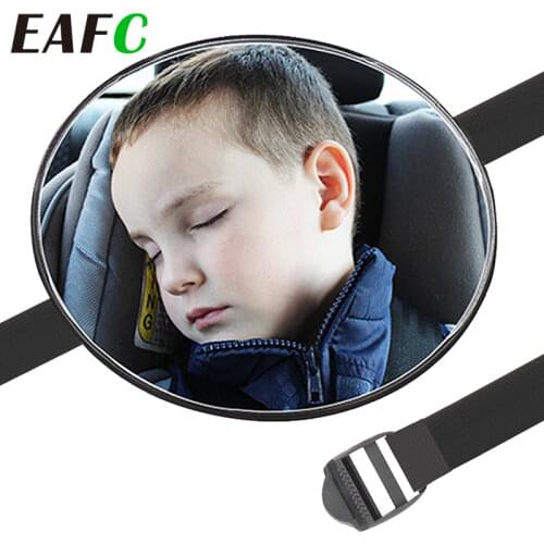 Car Safety View Back Seat Mirror Baby Car Mirror Children Facing Rear Ward Infant Care Square Safety Kids Monitor 17*17cm