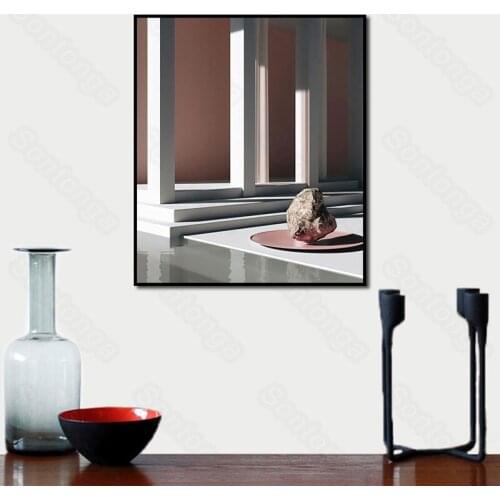 Still Life Painting Pillar Simple Light Luxury Modern Nordic Decorative Painting Porch Living Room Corridor Study Room Hotel