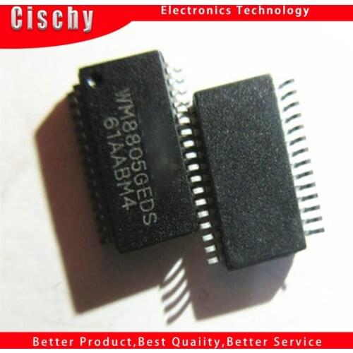 1pcs/lot WM8805 WM8805GEDS SSOP28 In Stock