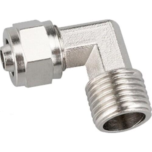 Pneumatic quick-screw air pipe connector PL8-02 threaded elbow 6-01 / 8-01 / 6-02 / 10-03 / 12-04 pneumatic components