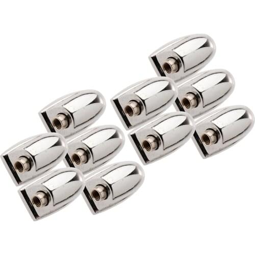 10pcs Drum Hooks Clamp Snare Drum Lugs for Drum Set Kit Parts